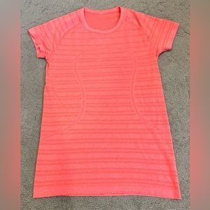 Lululemon run swiftly short sleeve shirt size 10